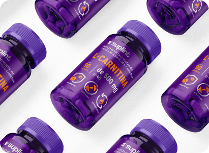 L-Carnitina, 90 cápsulas de 500 mg - diagonal l carnitina