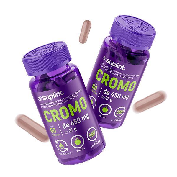 Cromo, 60 cápsulas de 500 mg - fly cromo
