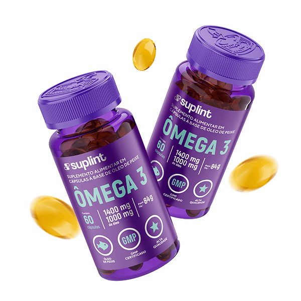 Ômega 3 EPA & DHA, 60 cápsulas de 1400 mg - fly omega