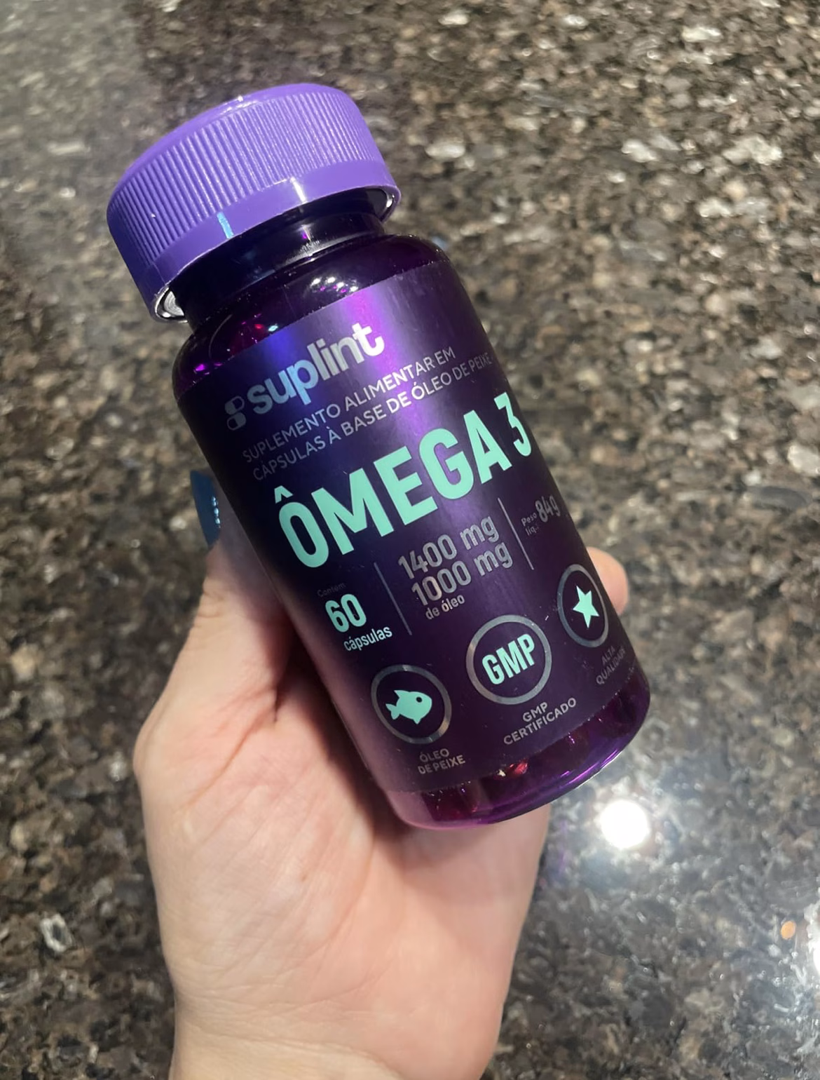 Ômega 3 EPA & DHA, 60 cápsulas de 1400 mg - IMG
