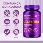 L-Carnitina, 90 cápsulas de 500 mg – L carnatina frontal