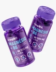 Magnésio Malato e vitamina B6, 60 cápsulas de 500 mg – magnesio frontal