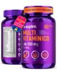 Complexo vitamínico “Multivitamínico”, 60 cápsulas de 500 mg – multi vitaminico frontal