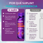 Complexo vitamínico “Multivitamínico”, 60 cápsulas de 500 mg – multi vitaminico frontal