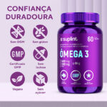 Ômega 3 EPA & DHA, 60 cápsulas de 1400 mg – omega frontal