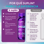 Ômega 3 EPA & DHA, 60 cápsulas de 1400 mg – omega frontal