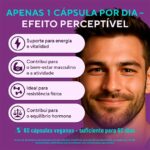 Testo ∞, intensificador de testosterona, 60 cápsulas de 600 mg – testo frontal