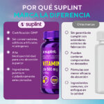 Vitamina C Suplemento, 60 cápsulas de 500 mg – vitamina c frontal
