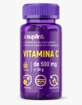 Vitamina C Suplemento, 60 cápsulas de 500 mg - vitamina c frontal