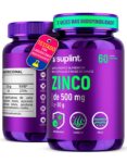 Bisglicinato de Zinco, 60 cápsulas de 500 mg – zinco frontal