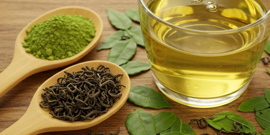Benefícios e usos do extrato de chá verde para a saúde integral - Whisk dcde
