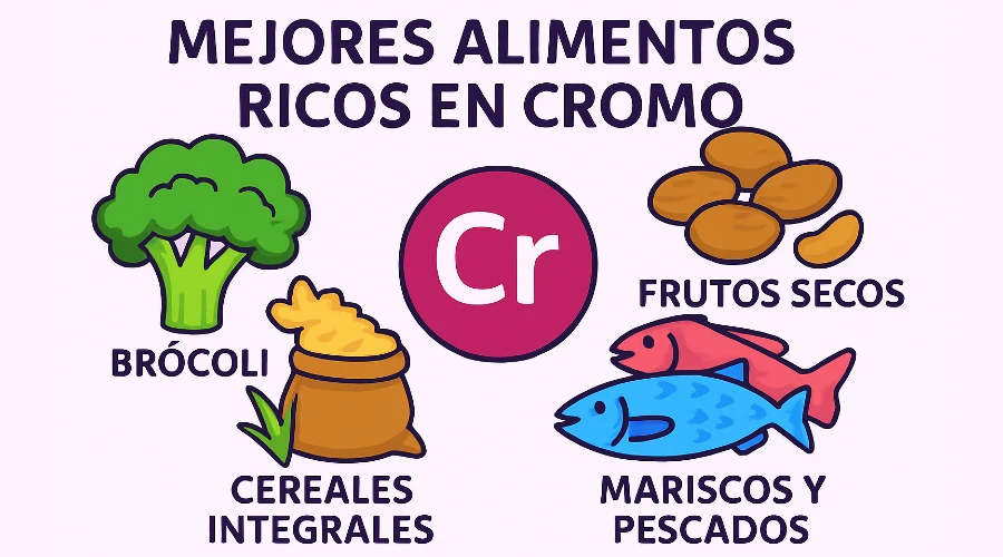 Deficiência de Cromo no Corpo - best chromium foods pt