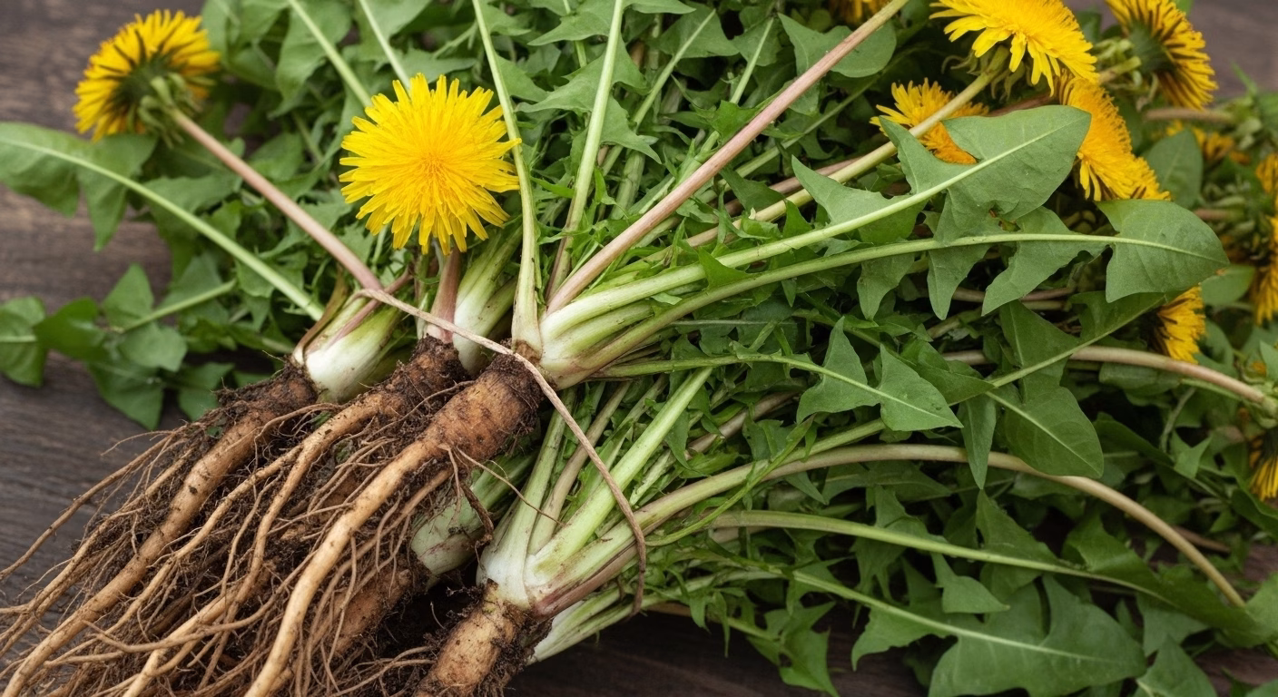 Raiz de dente-de-leão: benefícios, usos medicinais e como consumi-la - Whisk dcc a