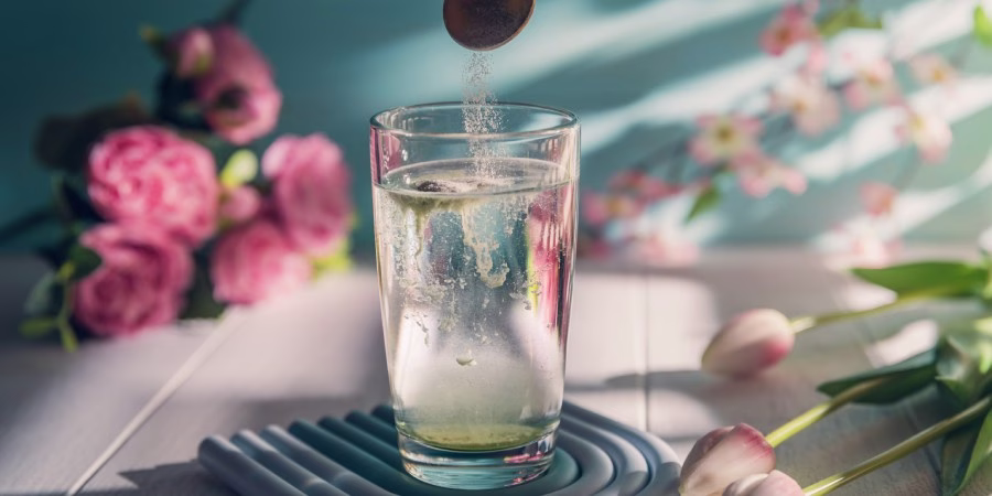 Os Benefícios Mais Importantes dos Suplementos de Colágeno - collagen beautiful glass