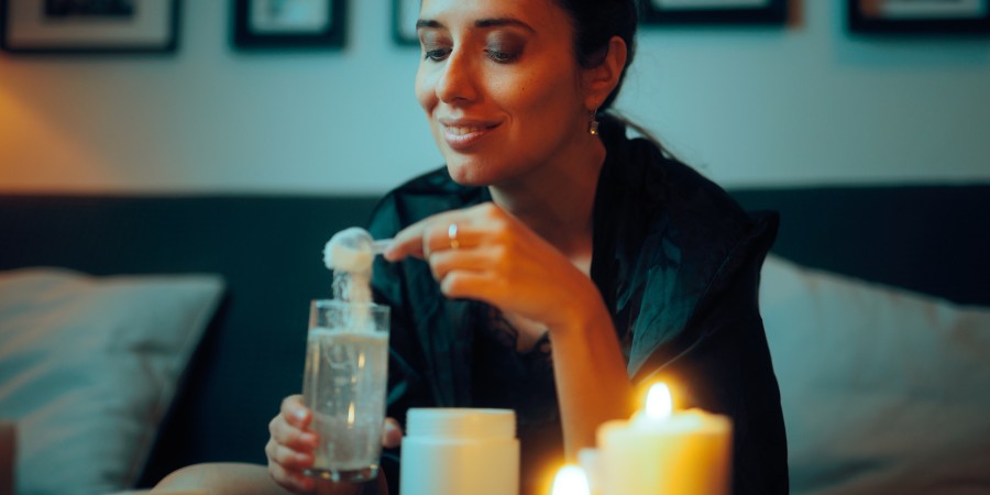 Os Benefícios Mais Importantes dos Suplementos de Colágeno - collagen powder woman Os Benefícios Mais Importantes dos Suplementos de Colágeno - collagen powder woman